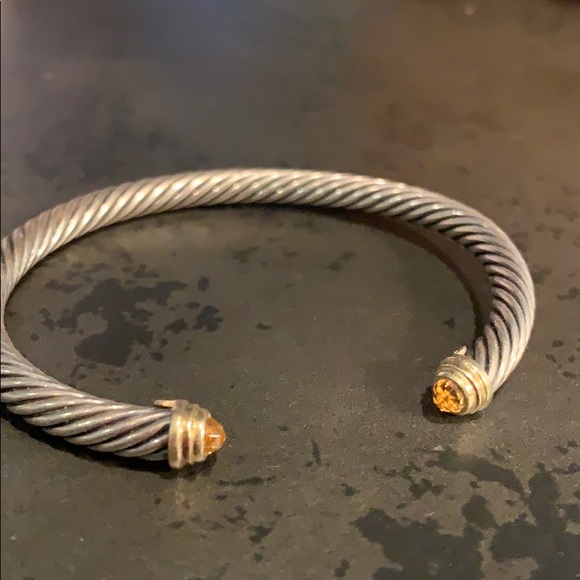 David Yurman Jewelry - Cable Classics Bracelet With Gemstone & 14K Gold